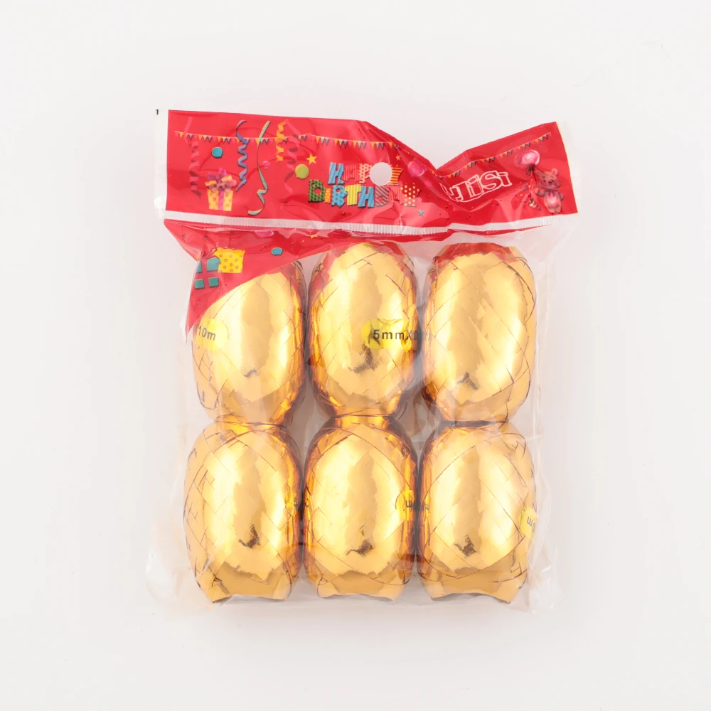 6 шт./лот лента для воздушных шаров Веревка Белые Розовые золотые синие