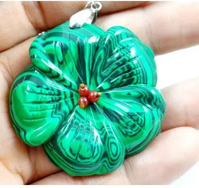 Натуральный кварцевый кристалл бирюзовый опал тигровый глаз цветок кулон для