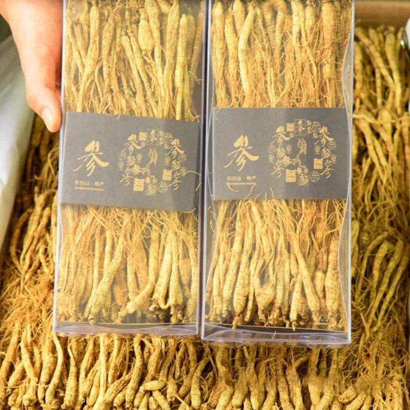 500g 5-6Year сухой экстракт женьшеня Чанбайшань дикого женьшеневый чай пивоварение