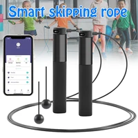 smart jump rope with app data analysis usb rechargeable skipping rope with hd led display for fitness adjustable sal99
