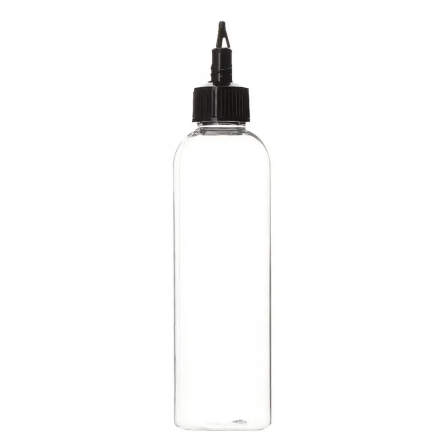 Permanent Makeup 120ml Professional Transparent Plastic Tattoo Ink Pigment Liquid Bottle Tools Accessory Supplie | Красота и здоровье