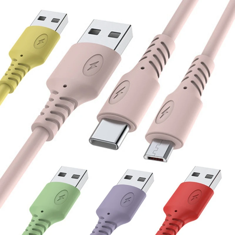 Кабель Micro USB Type-C для быстрой зарядки телефонов 1/2/ 3 м | Мобильные телефоны и