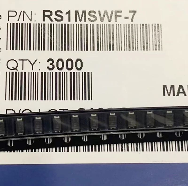 

10 шт., Флюоресцентный диод стандарта STD 1000 В, 1 А, SOD123F