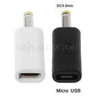 Переходник с Micro USB Мама на DC 4,0x1,7 мм папа