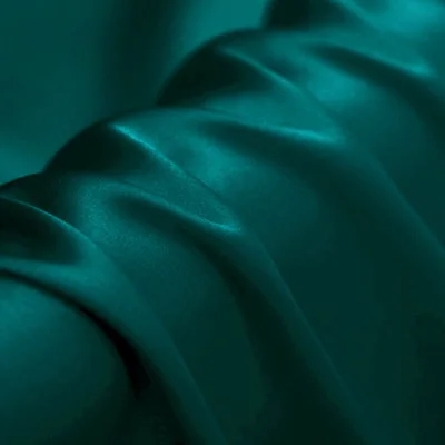 90 90 однотонные, шелковые, креп-шармез ткани для женщин платье Cheongsam рубашка ширина 114 см Одежда Ткань Сделай Сам шитье Горячая Новинка - Цвет: 90
