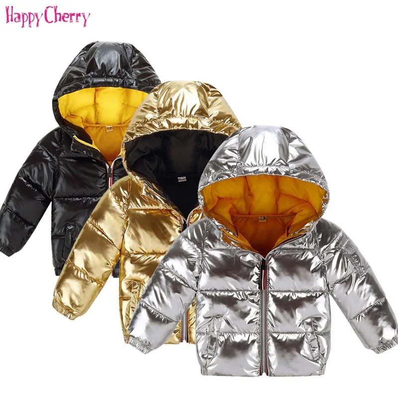 Пальто для мальчиков зимняя куртка детское пуховое хлопковое пальто