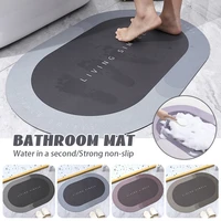 floor mats oval absorbent floor mats bathroom door water dry carpet household bedroom kitchen mats
