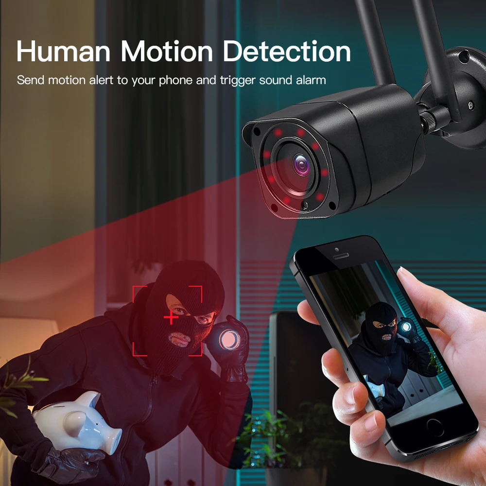 Беспроводная мини-камера безопасности с 4G sim-картой 1080P HD Wifi ip-камера для наружного наблюдения, Водонепроницаемая ИК камера ночного видения