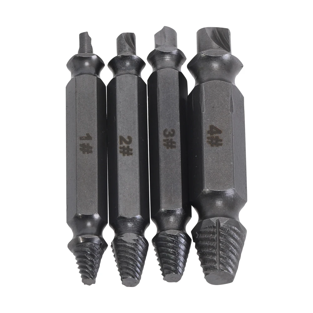 4 шт./компл. сверло с двойным концом поврежденная винтовая направляющая для