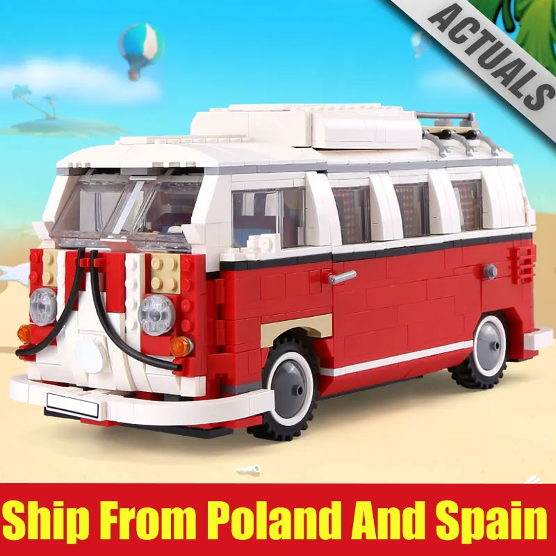 DHL 21001 Technic серия классическая модель машины для путешествий строительные блоки кирпичи развивающие игрушки совместимы с 10220 детские игрушки машины