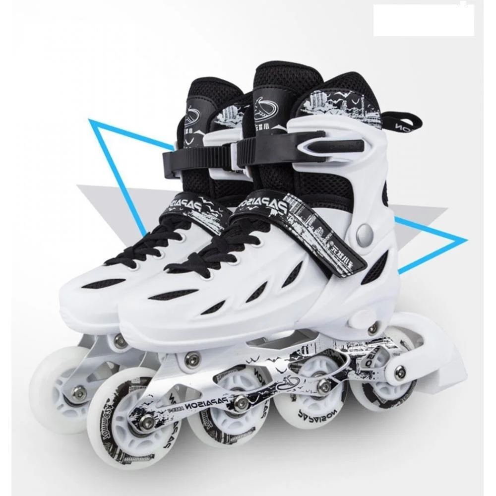 

3 Choice Adjustable Inline Roller Blade Skate Shoes For Girls Boy Sneakers Skates Hockey Skates Roller For Teenager Road skating