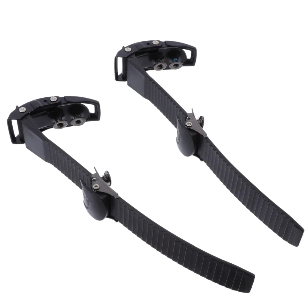 

2pcs Universal Buckle Strap Set Accessories for Adult Child (Black)