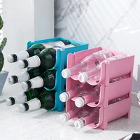 refrigerator organizer3 layers kitchen rack storage shelffor can beerwine bottlefridge organizer shelves
