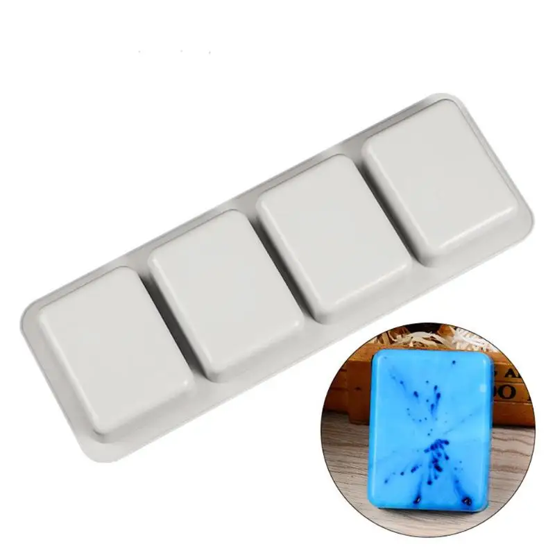 Круглые/прямоугольные/овальные силиконовые формочки для мыла MILIVIXAY ручной