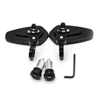 1 пара торцевых наконечников для Руля Мотоцикла, зеркала заднего вида, боковые зеркала для Kawasaki Z800 Z750 Z650 Z900 Z300