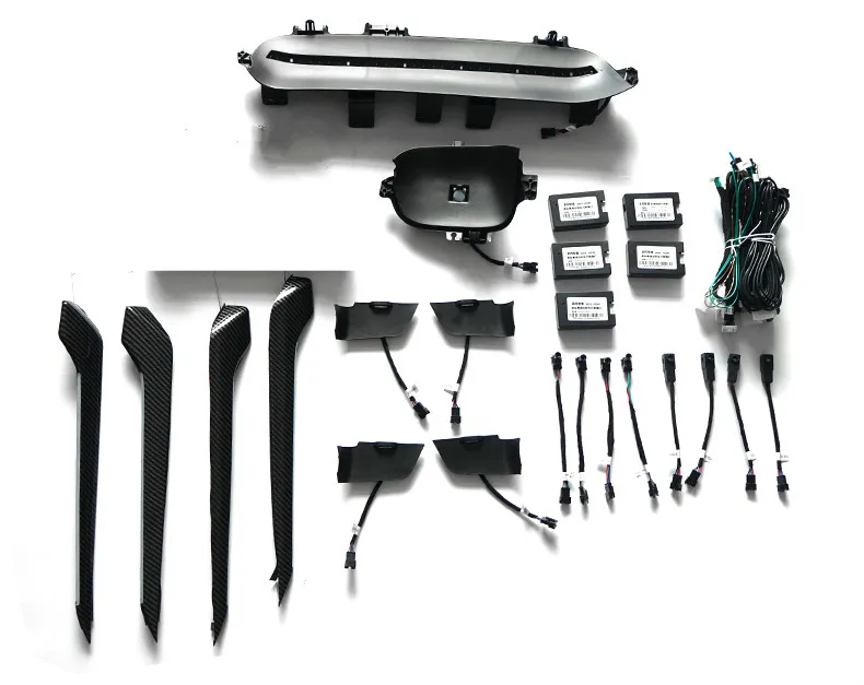 

Door Bowl Atmosphere Light For Toyota RAV4 2020 Interior LED Blue Decoration Door Bowl Handle Frame Light For Toyota RAV4 2020