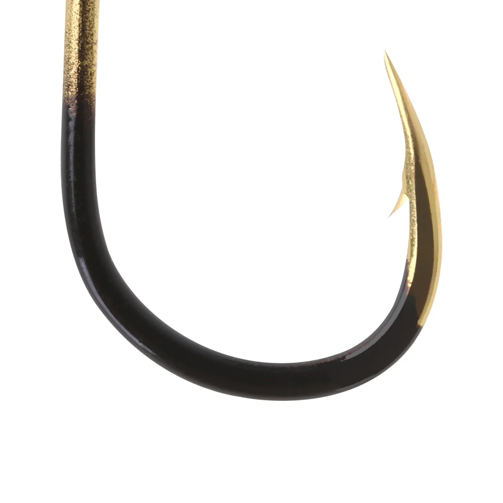 10 шт./упак. Высокое качество Sharp рыболовных крючков с бородкой и Цветной Вольфрам