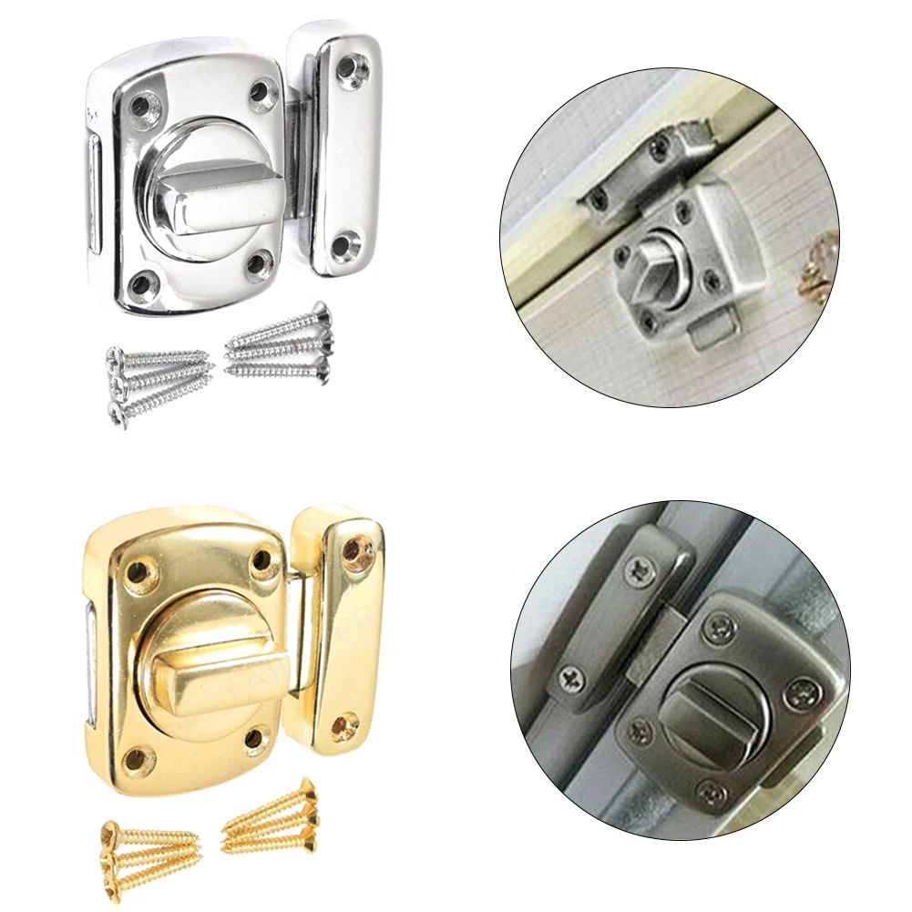 Красивый Круглый врезной замок в комплекте для раздвижных дверей Размеры 35-50 мм