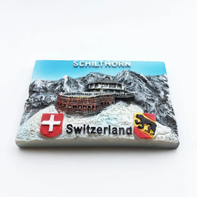 QIQIPP швейцарские Альпы спиртовые аттракционы туристическое памятное украшение