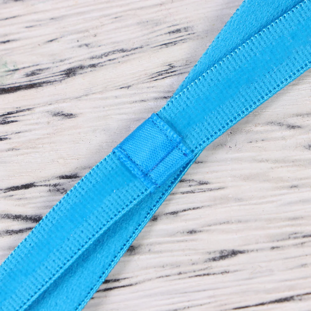 

9pcs Running Headband Stretchy Rope Football Non-slip Hair Accessories Yoga Hair Band Unisex Headband Black