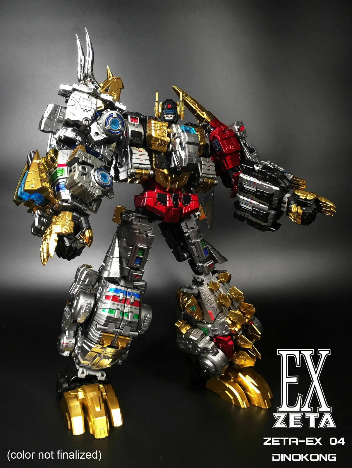Toyworld/Новая годовщина 10 лет на заказ металлическая фигурка робота динозавра