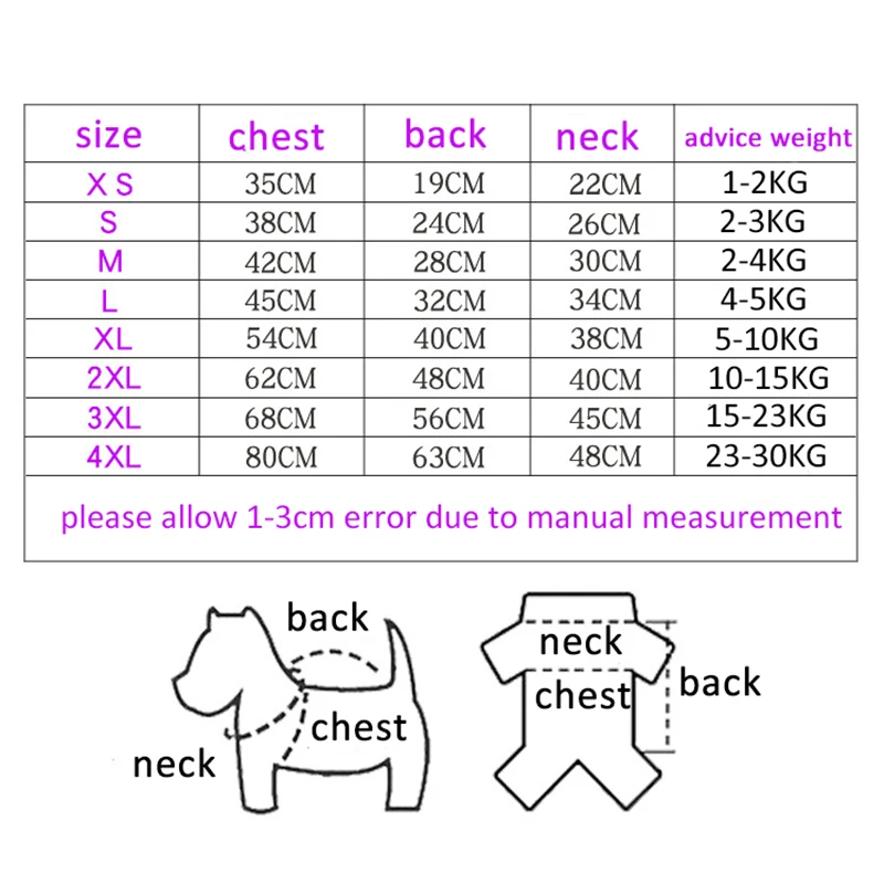 Зимняя одежда для домашних питомцев куртка маленьких средних и больших собак