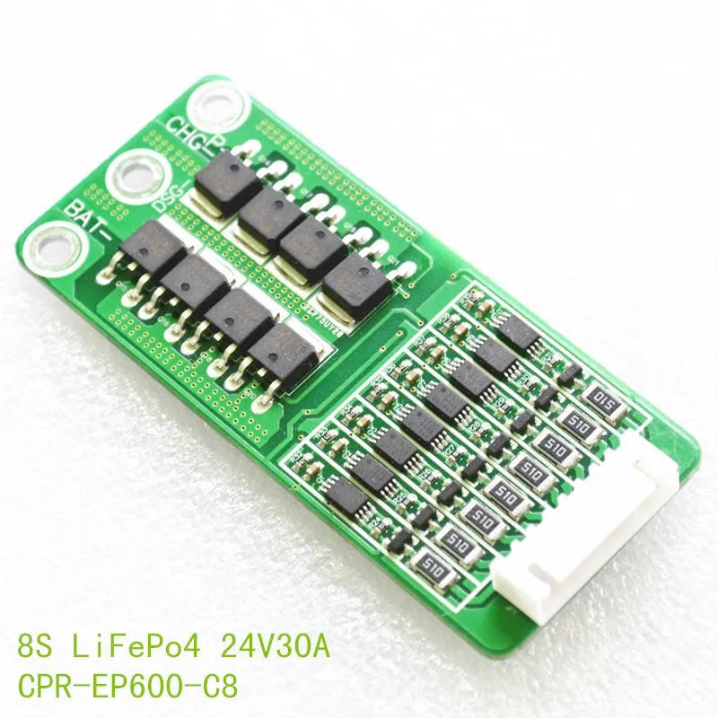 

40A 24V 8 series of iron phosphate lithium protection board balance