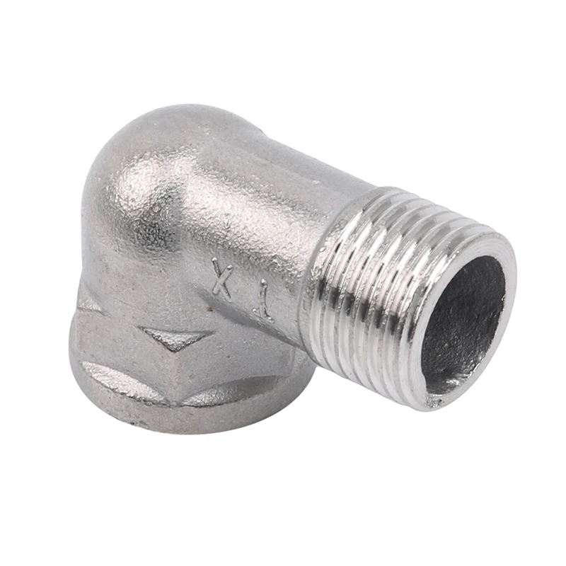 

Бытовой маленький инструмент, Угловое соединение 90 градусов для установки трубки, практичный Коннектор с наружной резьбой из нержавеющей с...