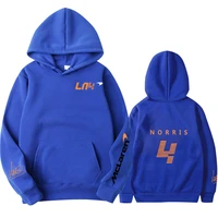 lando norris mclaren f1 team racing team logo oversized sportswear hoodie for men and women for fall and winter 2021