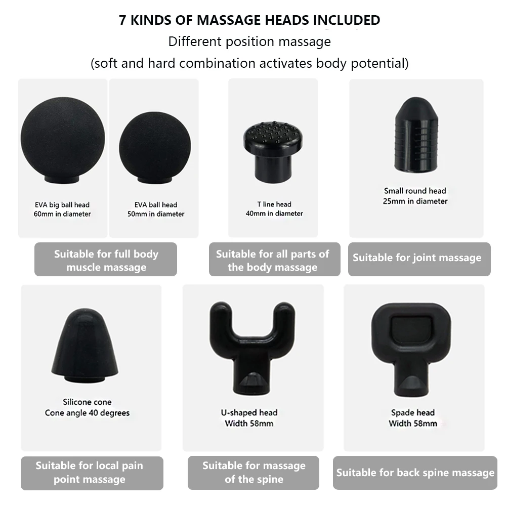 Пистолет для массажа мышц терапевтическая фитнеса спорта расслабления