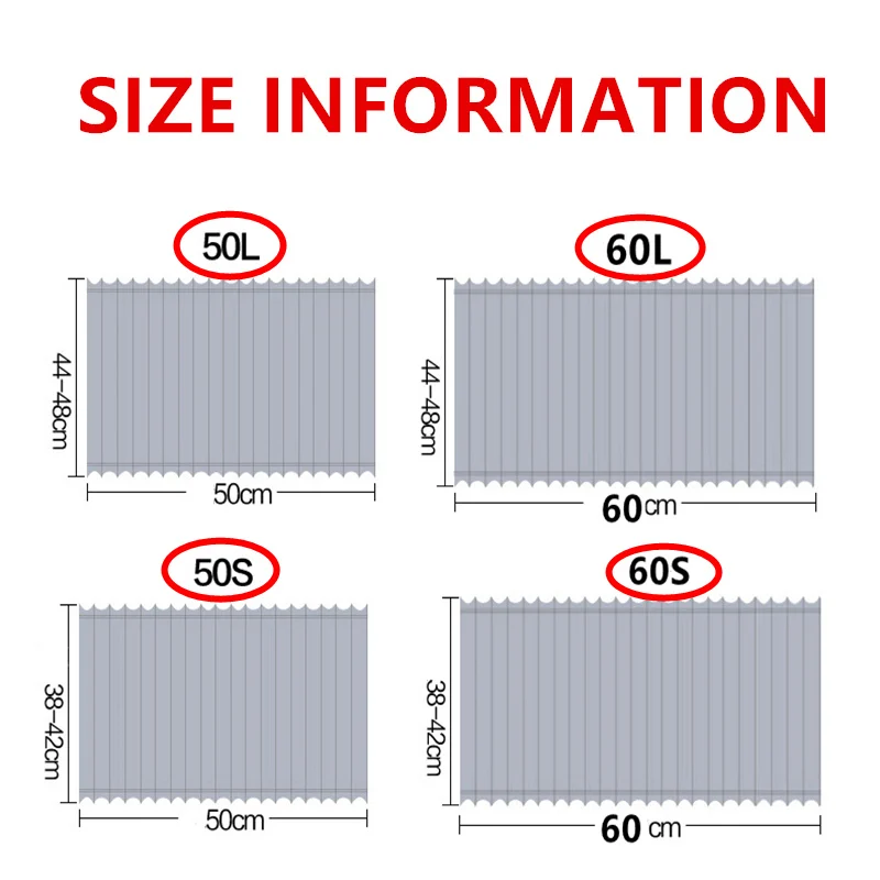 

2pcs/set Aluminum Alloy Elastic Car Side Window Sunshade Curtains Auto Windows Curtain Sun Visor Blinds Cover car-styling S,M,L