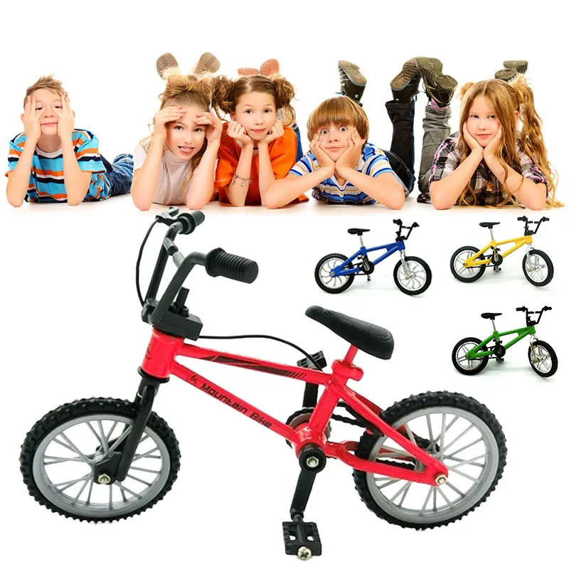 

Mini Bicycle Two Wheel Finger Toys Children's Bike Toys Finger Scooter Bike Fingerboard Skateboard Collections Party Favor Toys