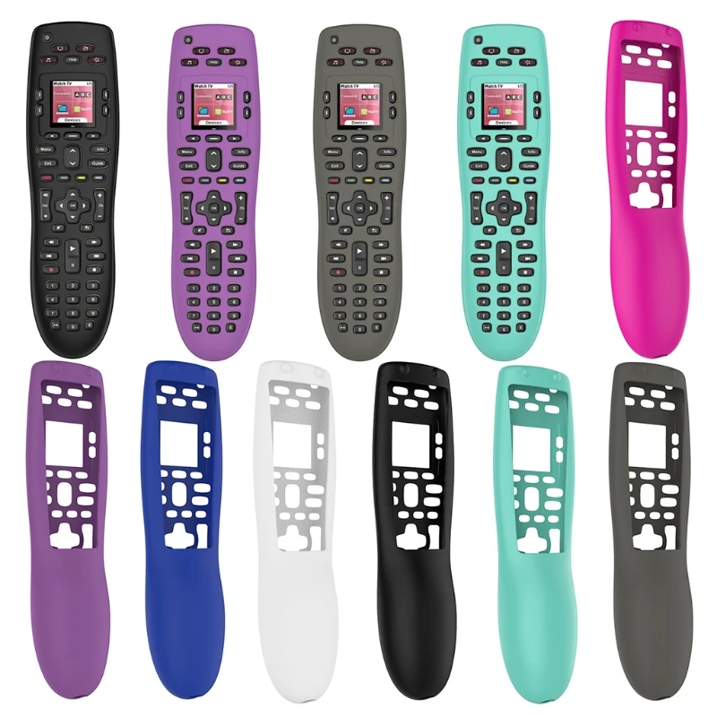 

Remote Control Silicone Protector Case Cover Skin for logitech Harmony 650 700