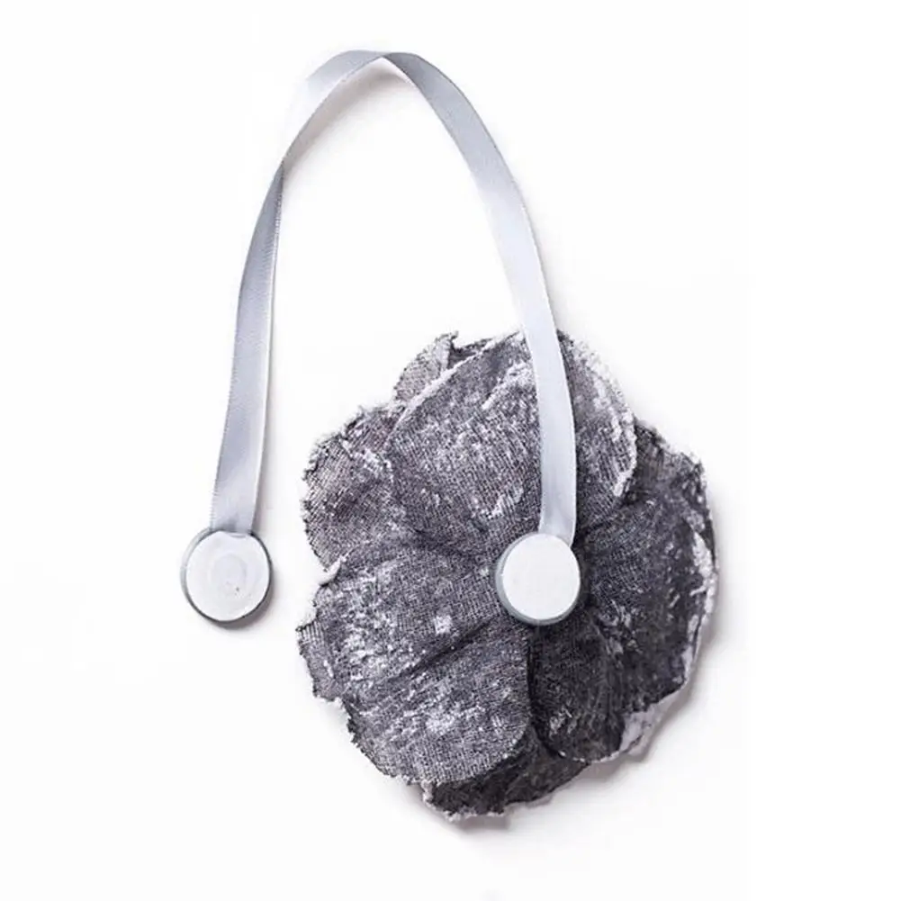 

1Pce Flower Shape Window Curtain Tieback Ribbon Magnetic Buckle Drape Holdback Home Decor Curtain Tieback Hot