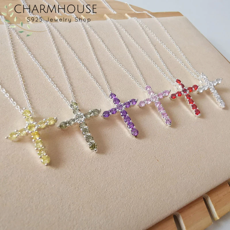 Женское серебряное ожерелье S925 |