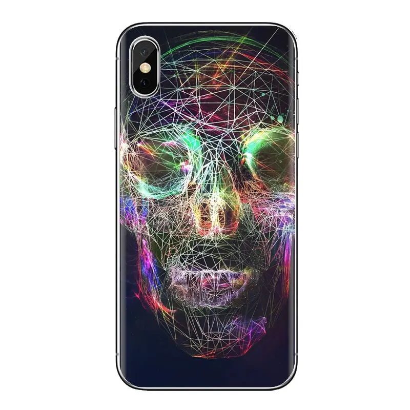Для iPod Touch Apple iPhone 4 4s 5 5S SE 5C 6 6S 7 8 X XR XS Plus MAX Best Skull 2 мягкие прозрачные чехлы |