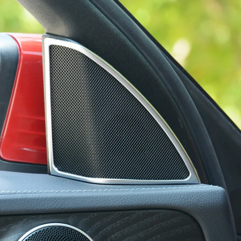 Автомобильная дверь твитер громкоговорители рамка декоративная крышка отделка