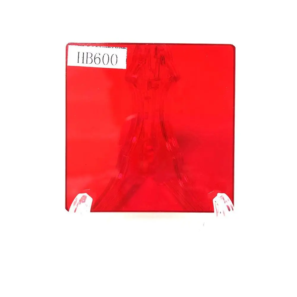 

size 50x50mm square 600nm IR pass filter glass HB600