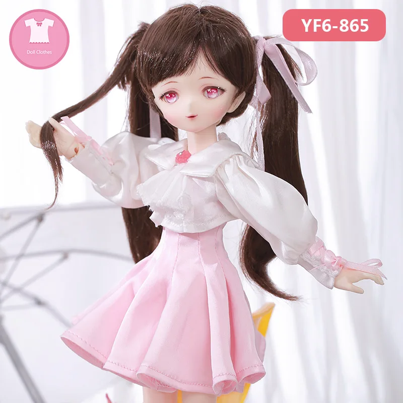 BJD одежда 1/6 Yosd SQ31 Чиби МО Tsubaki SD девушка тело платье красивая кукла наряд