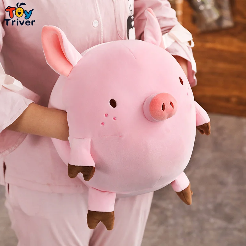 Kawaii Pig Hand более теплая подушка Подушка плюшевая игрушка Triver Мягкая кукла ребенок день рождения девочки подарок Декор для дома, магазина Прямая