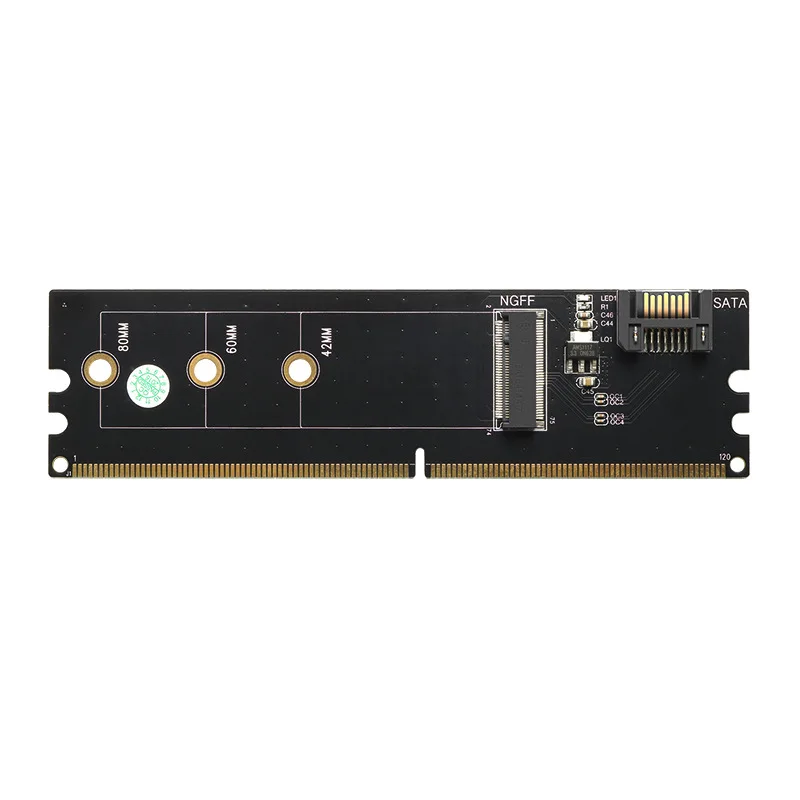 M.2 Ngff SSD на SATA адаптер карта DDR2/DDR3 RAM питание NGFF B Ключ конвертер для Win 7/8/10 |