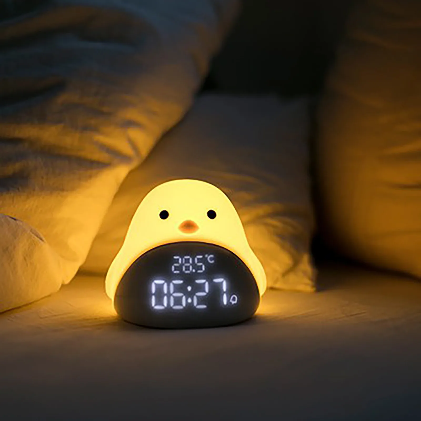 Светодиодный ночсветильник для ленивых птиц будильник цифровые украшения