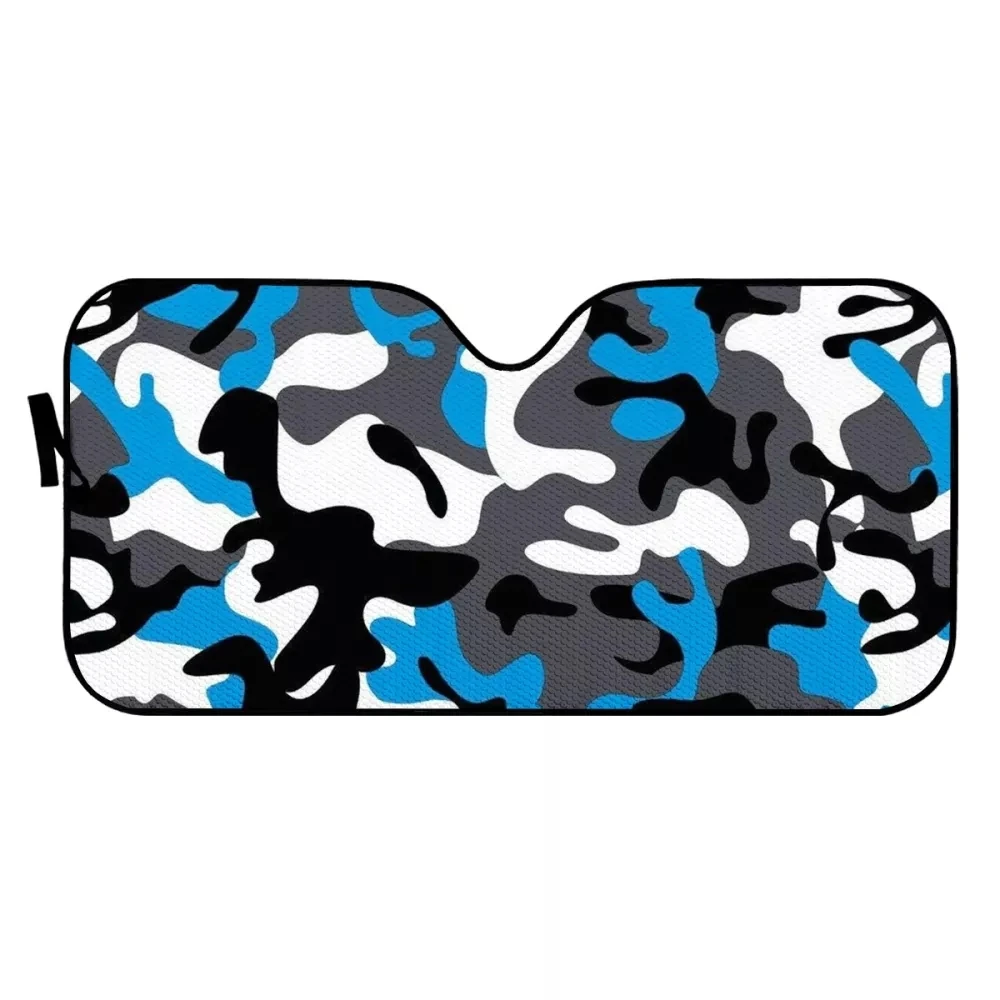 

PinUp Angel Camouflage Design UV Protect Foldable Universal Car Windshield Durable Front Windshield Sun Shade Auto Sunshade