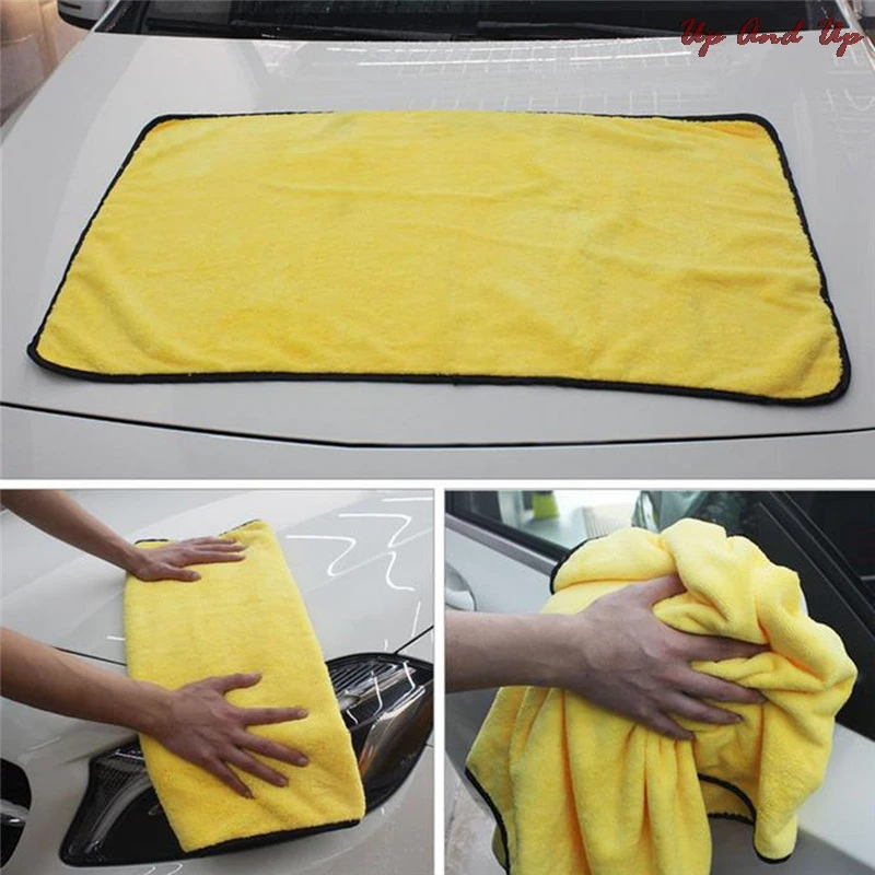 

92*56cm Large Size Car Cleaning Drying Cloth Car Wash Microfiber Towel Detailing Towel