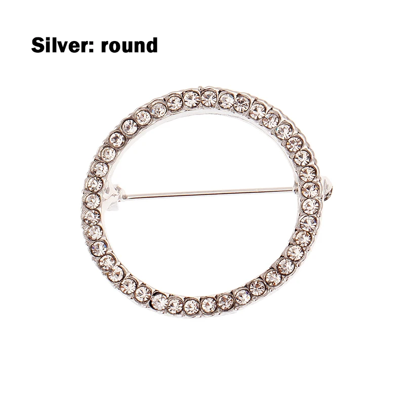 Женская модная брошь в Корейском стиле форме сердца со стразами|Броши| |