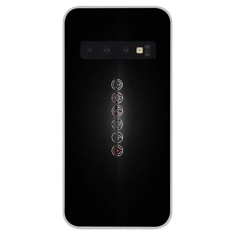 naruto the sharingan Matte Silicone Cases For Samsung Galaxy S8 S9 S10 Plus S10e S6 S7 Edge lite Soft TPU phone back cover |