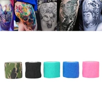 5pcs disposable self adhesive breathable tattoos bandage tattoos grip cover wrap finger wrist protection tapestattoo accessories