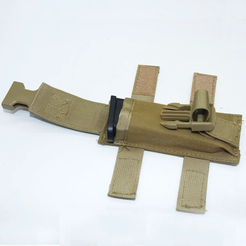 

Outdoor Single Magazine Pouch Molle Utility Airsoft Paintball Hunting Military Adjustable Nylon Waterproof Belt Bag