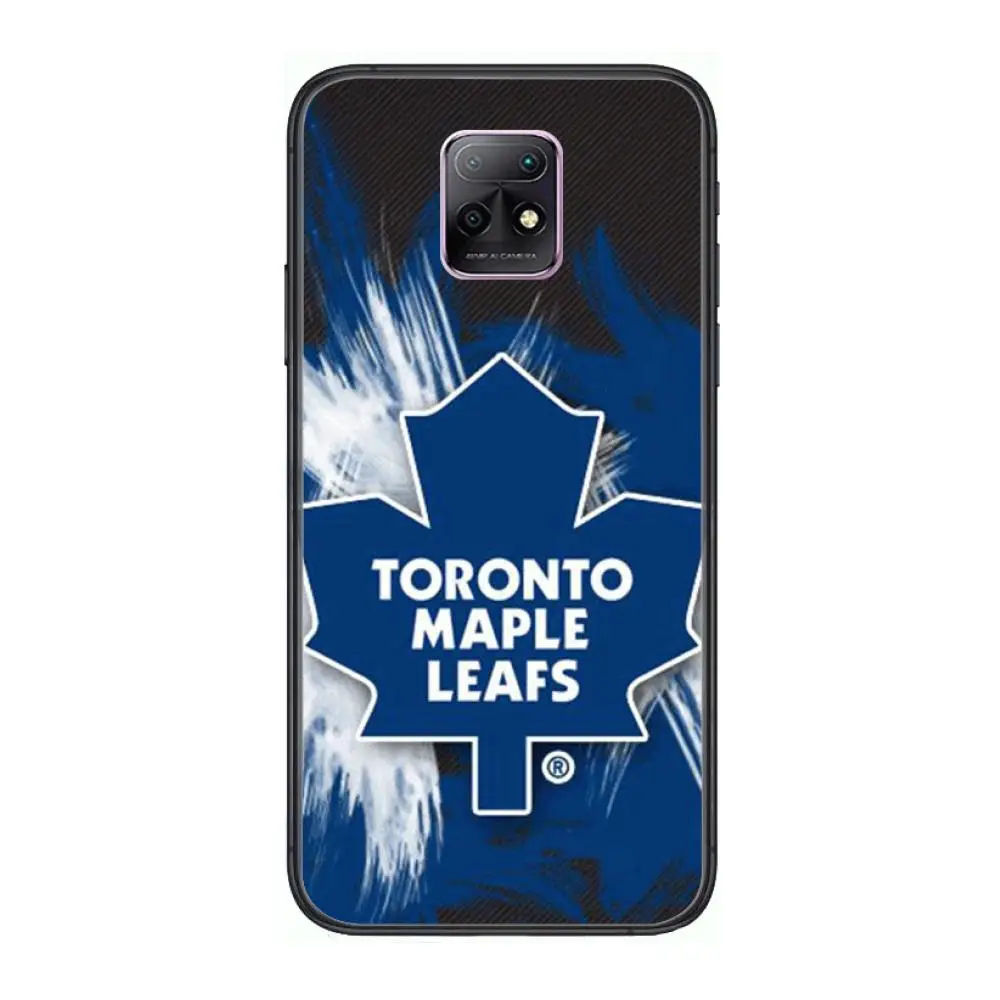 

M-Maple Leafs Ice Hockey Phone Case For XiaoMi Redmi 10X 9 8 7 6 5 A Pro S2 K20 T 5G Y1 Anime Black Cover Silicone Back Pretty