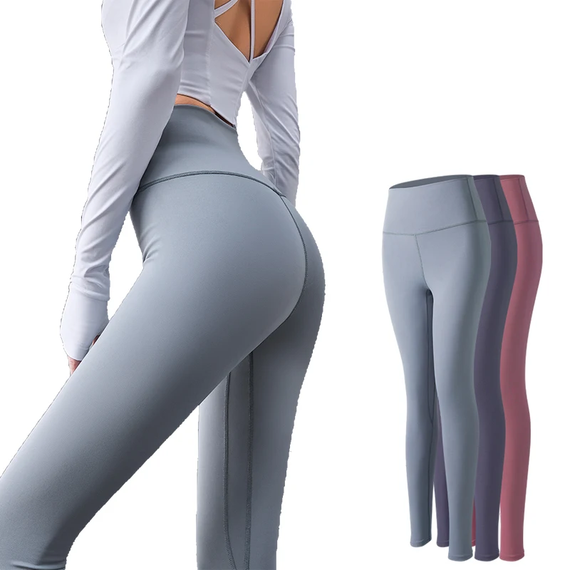 

Gym Yoga Seamless Pants Sports Women Clothes Stretchy High Waist Athletic Exercise Fitness Leggings Push Up Activewear Pants